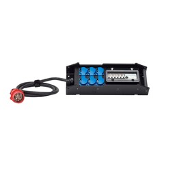 DISTRIBUTOR 16A -> 6X SCHUKO PLUG W/ RCD