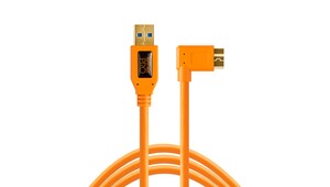 TetherPro USB 3.0 to Micro-B Right Angle 4,6m